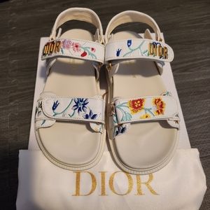 Dior Multicolor Dioract Sandals 38